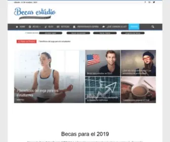 Becasestudio.es(Todas las ayudas para estudiantes en BecasEstudio) Screenshot