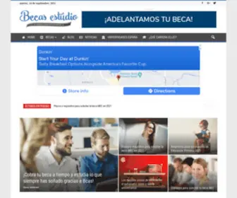 Becasestudio.net(Todas las ayudas para estudiantes en BecasEstudio) Screenshot