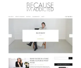 Becauseimaddicted.net(Because Im Addicted) Screenshot