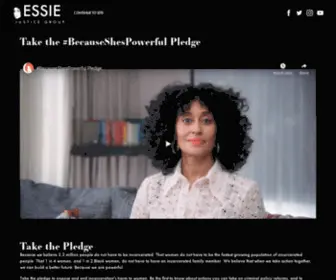 Becauseshespowerful.org(Because She's Powerful) Screenshot