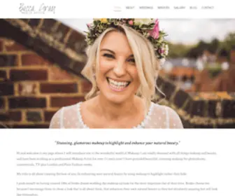 Beccagray.co.uk(Professional Makeup Artist Surrey) Screenshot
