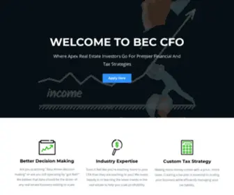 BeccFo.com(BEC CFO) Screenshot