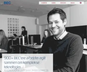Bec.dk(Finansvirksomhedernes it) Screenshot