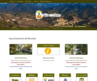 Beceite.es(Beceite) Screenshot