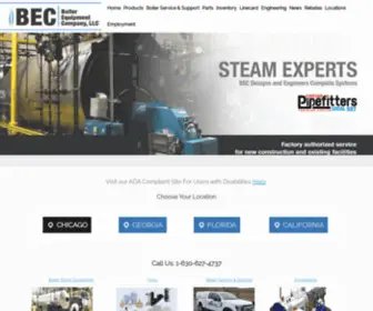 Becequipment.com(BEC Equipment) Screenshot