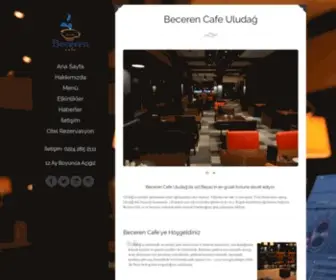 Becerencafe.com(Uludağ Beceren Cafe) Screenshot