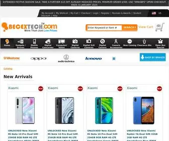 Becextech.com(Digital SLR Cameras & Mobile Phones Online Store) Screenshot