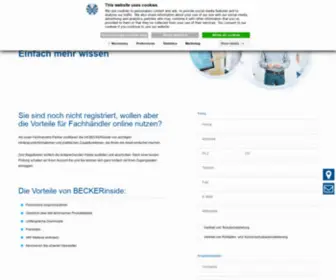 Becker-Antriebe-Partner.de(Becker Antriebe Partner) Screenshot