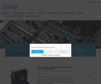 Becker-Avionics.de(Becker Avionics) Screenshot