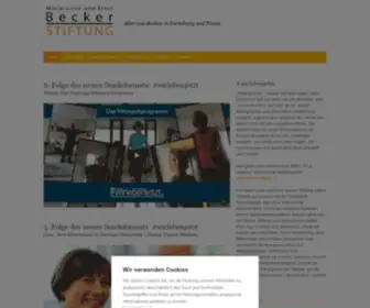 Becker-Stiftung.de(Becker StiftungBecker Stiftung) Screenshot