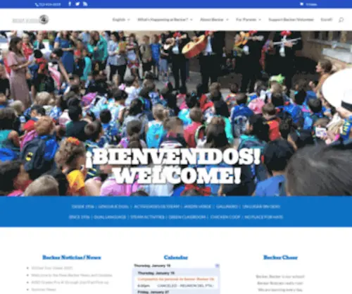 Beckerelementary.com(Becker Elementary School) Screenshot