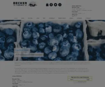 Beckerfarms.com(Becker Farms) Screenshot