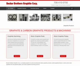 Beckergraphite.com(Graphite Rods) Screenshot