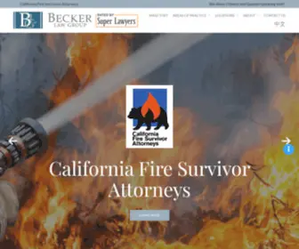 Beckerlawgroup.com(Lawyers Pasadena) Screenshot