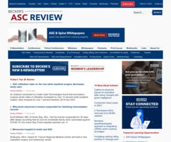 Beckersasc.com(The leading news source for ambulatory surgery center news) Screenshot