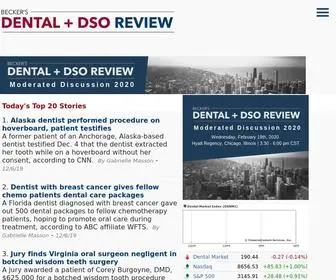 Beckersdental.com(Becker's Dental Review) Screenshot