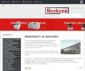 Beckersitaly.net(Beckers Italy) Screenshot