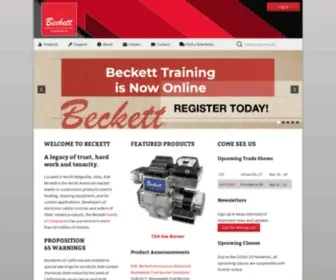 Beckettcorp.com(Beckett Corp) Screenshot