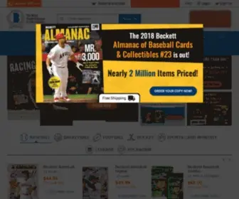 Beckettmedia.com(Sports and Non) Screenshot