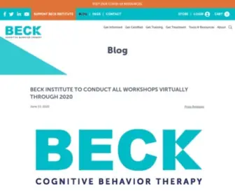 Beckinstituteblog.org(Beck Institute Blog) Screenshot