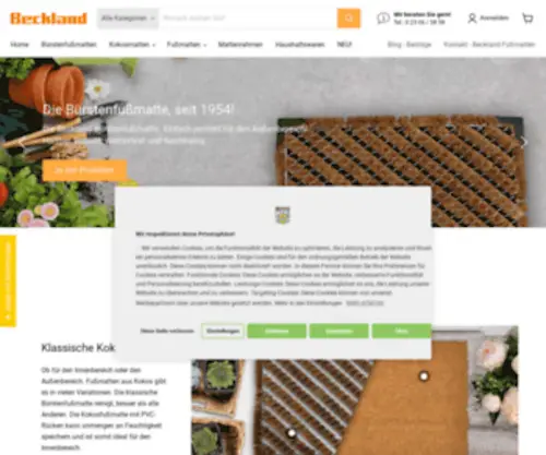 Beckland-Shop.de(Josef Becker) Screenshot