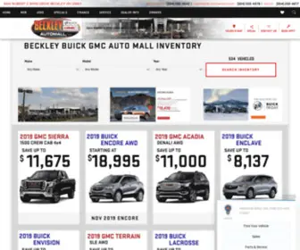 Beckleybuickgmc.com(Beckley Buick GMC Auto Mall) Screenshot