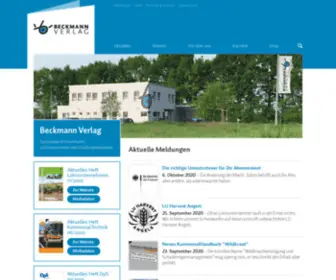Beckmann-Verlag.de(Beckmann Verlag) Screenshot