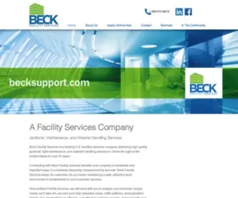 Becksupport.com(Expertise) Screenshot