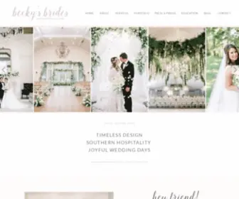 Beckysbrides.com(Becky's Brides) Screenshot