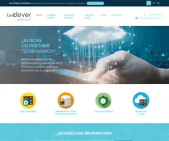 Beclever.solutions(Soluciones IT Avanzadas para empresas BeClever) Screenshot