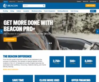 Becn.com(Beacon Building Products (NASDAQ: BECN)) Screenshot