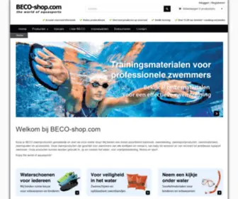 Beco-Shop.com(BECO zwemproducten koop je gemakkelijk en snel via) Screenshot