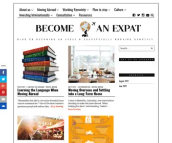 Becomeanexpat.com(Becomeanexpat) Screenshot