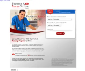 Becomeanurseonline.com(Landing Pages) Screenshot