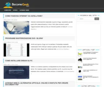 Becomegeek.com(BecomeGeek Blog) Screenshot