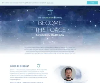 Becometheforce.com(The Church of Jediism) Screenshot