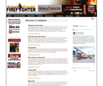 Becomingafirefighter.com(Becoming A Firefighter) Screenshot