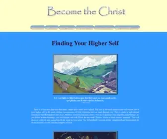 Becomingchrist.com(Jesus and Buddha) Screenshot