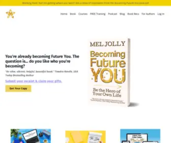 Becomingfutureyou.com(Mel Jolly's mission) Screenshot