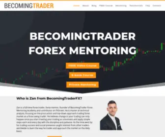 Becomingtraderfx.com(Becoming Trader FX Forex Mentor) Screenshot