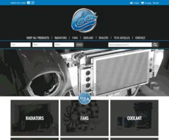 Becool.com(Be Cool Radiators) Screenshot