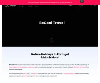 Becooltravel.com(BeCool Travel) Screenshot