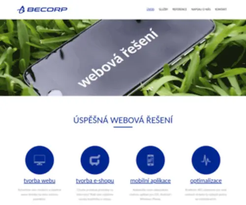 Becorp.cz(Úspěšná webová řešení) Screenshot