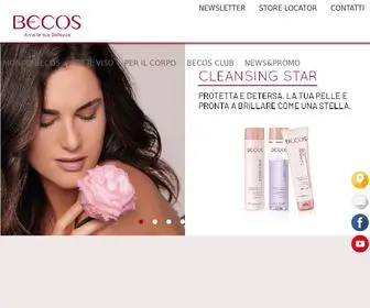 Becos.it(Home page) Screenshot