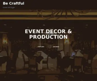 Becraftful.com(Be Craftful) Screenshot