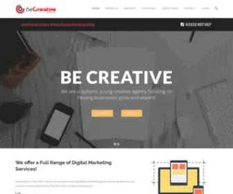 Becreative.digital(Be Creative Digital SEO and Web Design) Screenshot