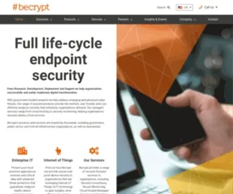 Becrypt.com(Home) Screenshot