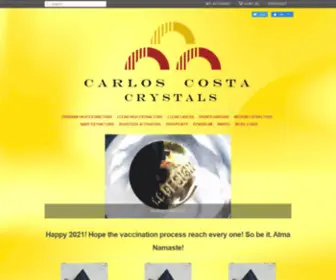 Becrystal.com(Pranic Crystal Healing according to Grand Master Choa Kok Sui) Screenshot