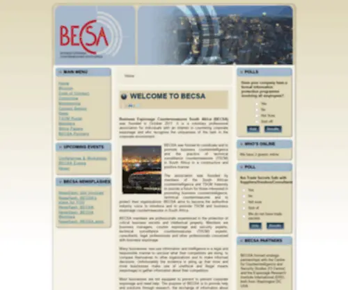 Becsa.co.za(Becsa) Screenshot