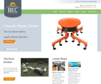 Bec.uk.com(Game Rearing Bird & Poultry Supplies) Screenshot